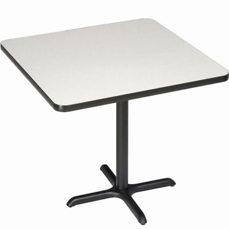 Interion By Global Industrial Bar Table, 42 in W, 42 in L, 42 in H 695810GY